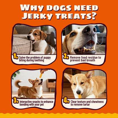 MULTiBiTES Dog Dried meat training treats chewy Bite-resistant Dog treats