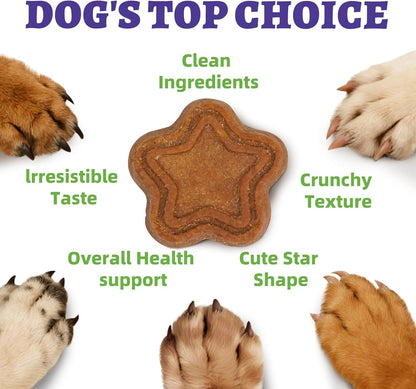 Just Try 15 OZ Blueberry Dog Treats Biscuits Eye Function Immune Blueberry Treats For Dogs