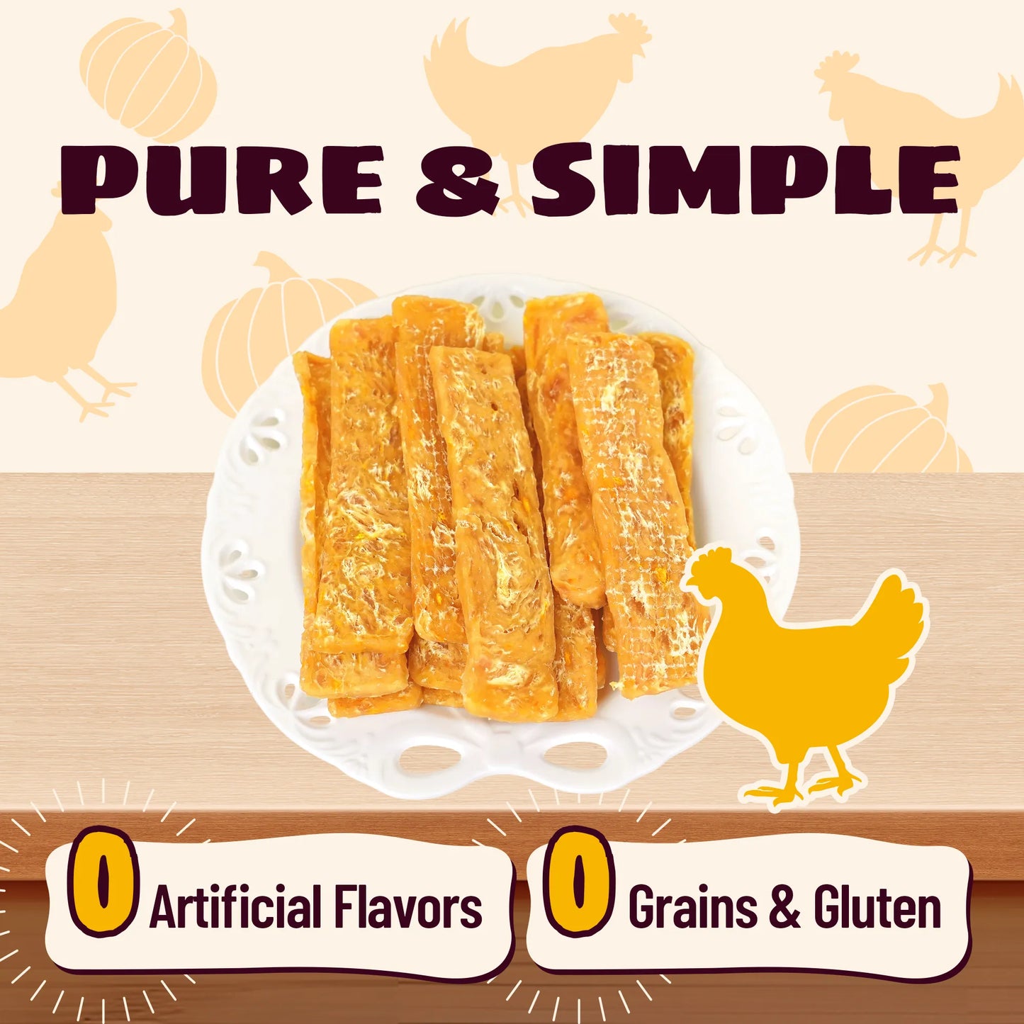 MULTiBiTES Dog Dried meat training treats chewy Bite-resistant Dog treats