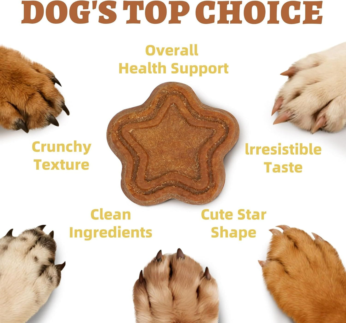 Just Try 15 OZ Dog Biscuits Peanut Butter Flavor Energy Boosting Immune  Peanut Butter Dog Treats