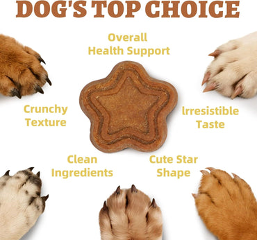 Just Try 15 OZ Dog Biscuits Peanut Butter Flavor Energy Boosting Immune  Peanut Butter Dog Treats