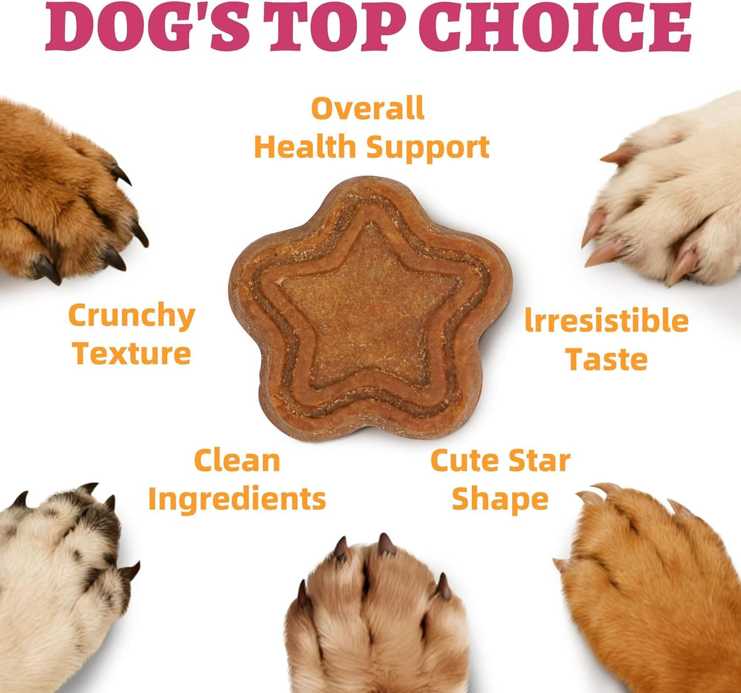 Just Try 15 OZ Sweet Potato Dog Biscuits Flavor Gut Health Support Training Healthy Dog Treats